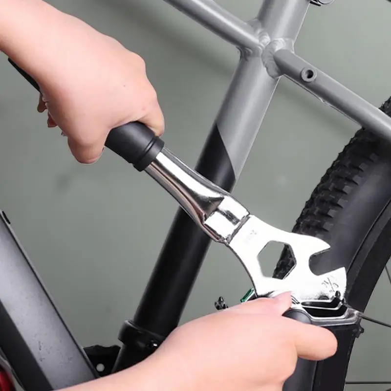 

Pedal Wrench Portable Bike Pedal Wrench Tool Multifunctional Cycling Accessories For Christmas Mother's Day Or Valentine's Day