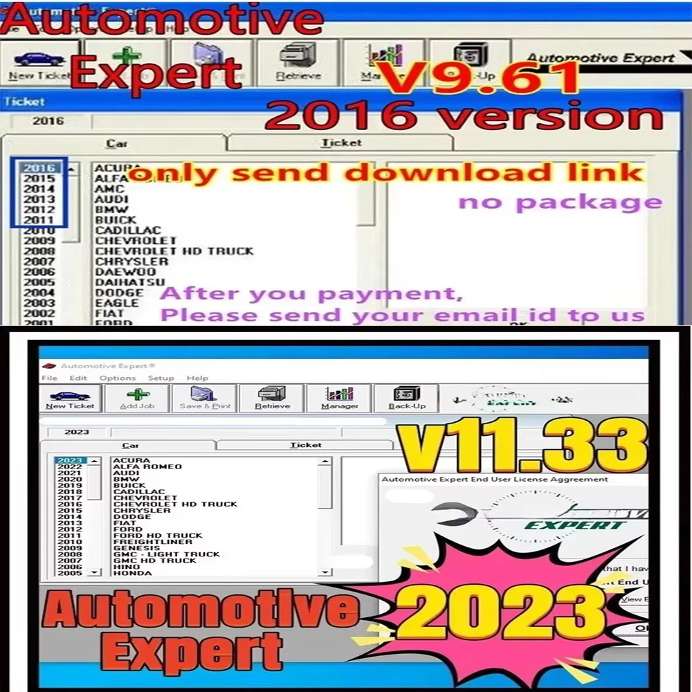 

2023 NEW Automotive Expert v11.33 v9.61 best Shop Management Software TIME unexpire patch free help install Automotive software