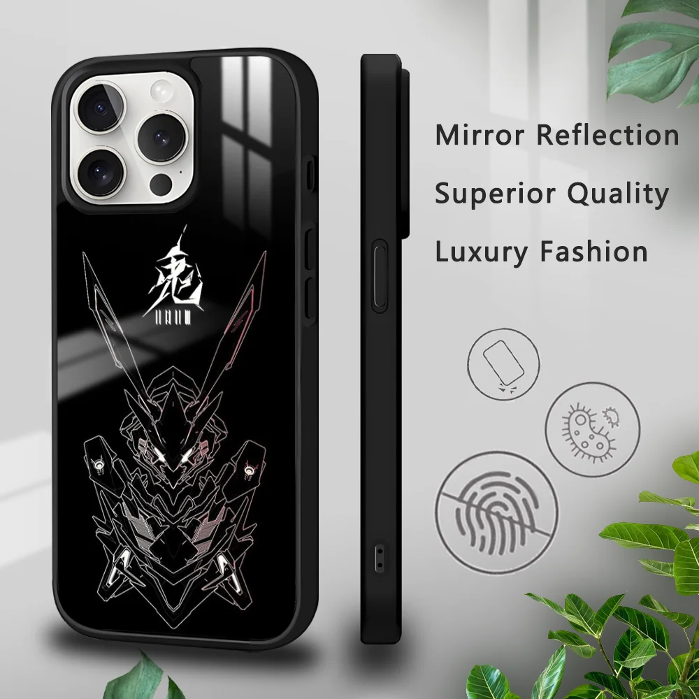 F-32 Cartoon Gundam New Phone Case For iPhone 16 15 14 13 12 11 Pro Xs Max Mini Plus Celulares Hard Funda