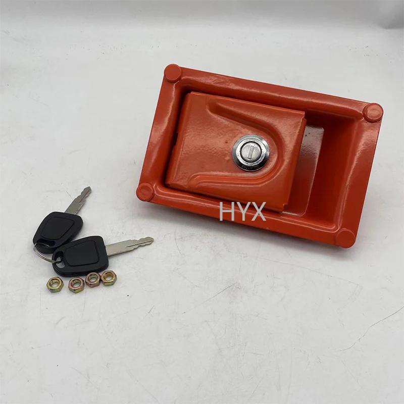 For Hitachi side door lock excavator ZX200-3 side door lock EX200-5 side door lock zax/zx60 70 Anti-theft excavator accessories