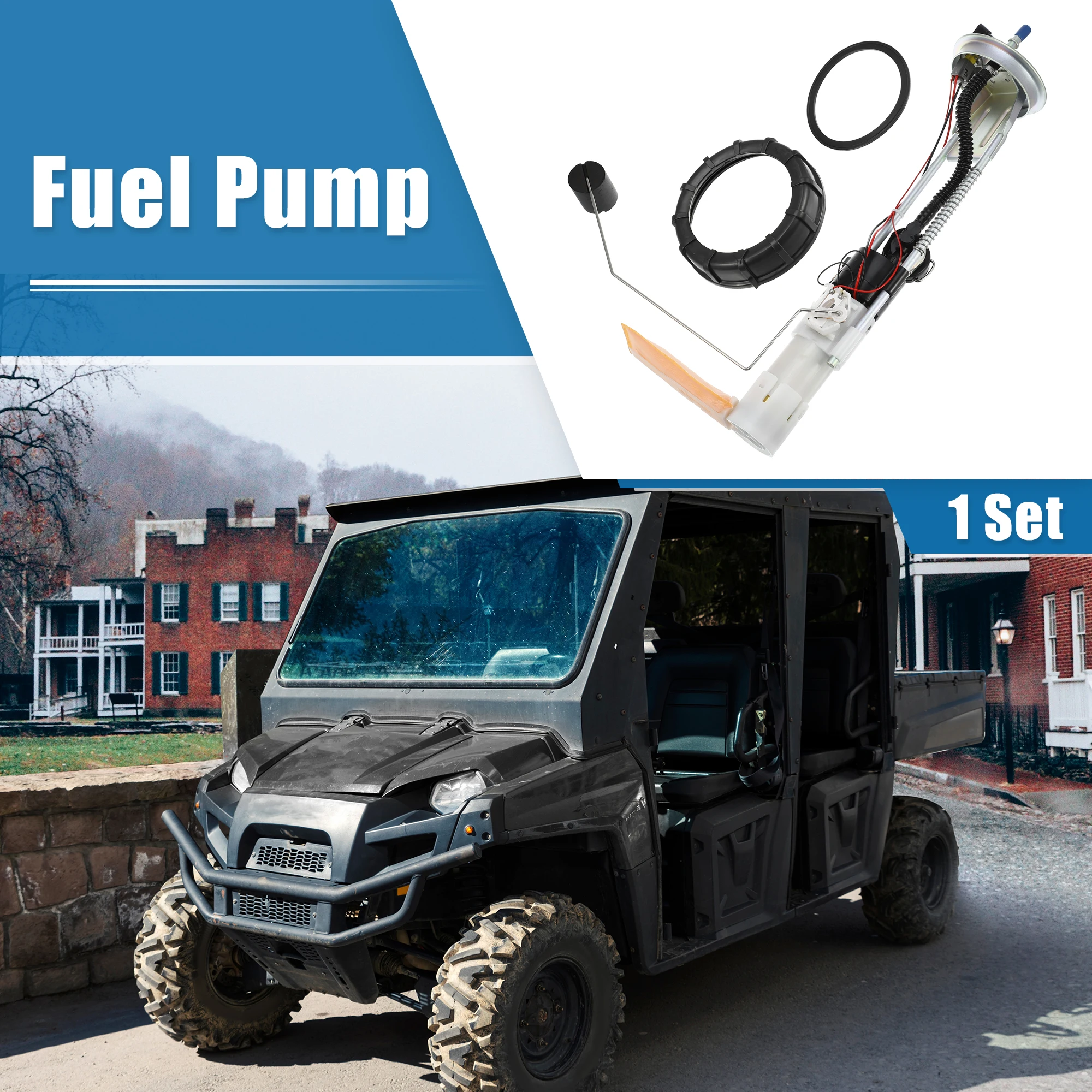 

X Autohaux 1 комплект, сменный электрический топливный насос из металла и пластика 2204306 для Polaris Side by Side для RANGER 4X4 500 EFI 2009-2011