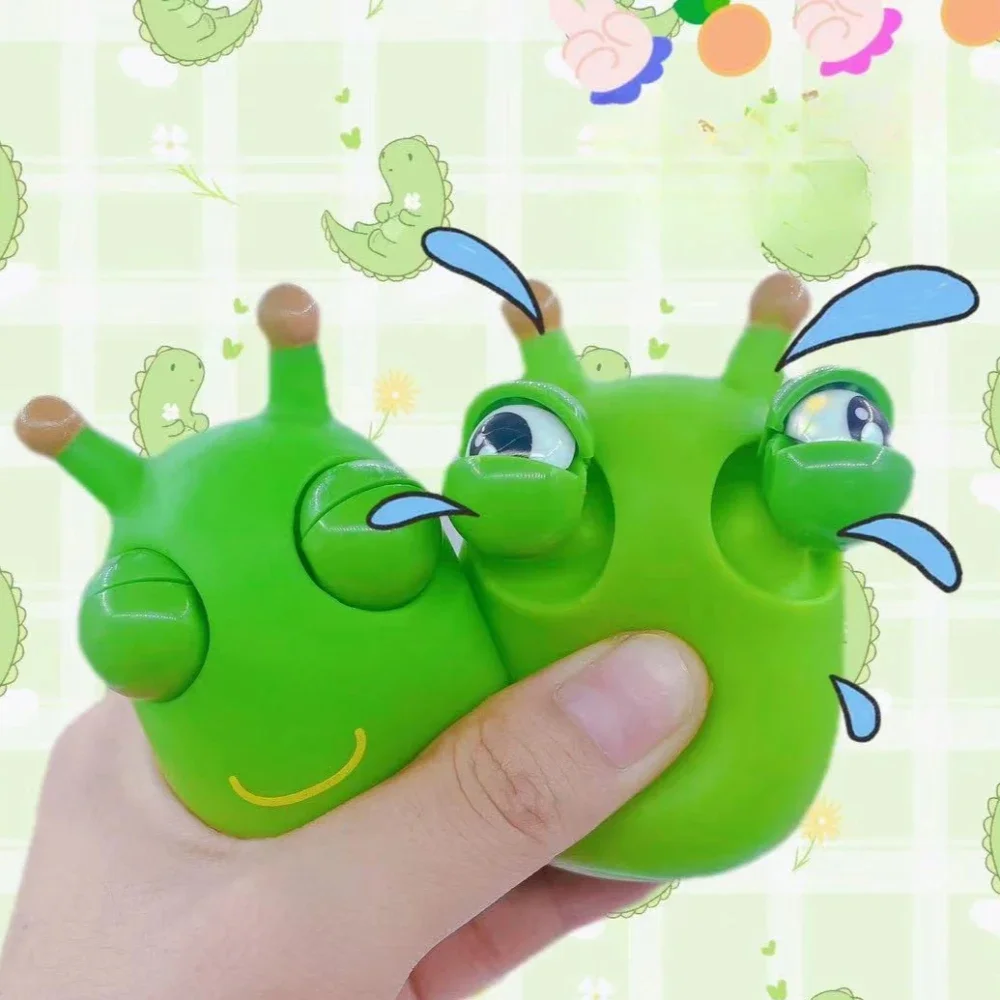 Creative Pop Up Sensory Toy Explosive Eye Dragon Dinosaur Decompression Toy Squeezing Joy Squeezing Staring Eye Funny Toy