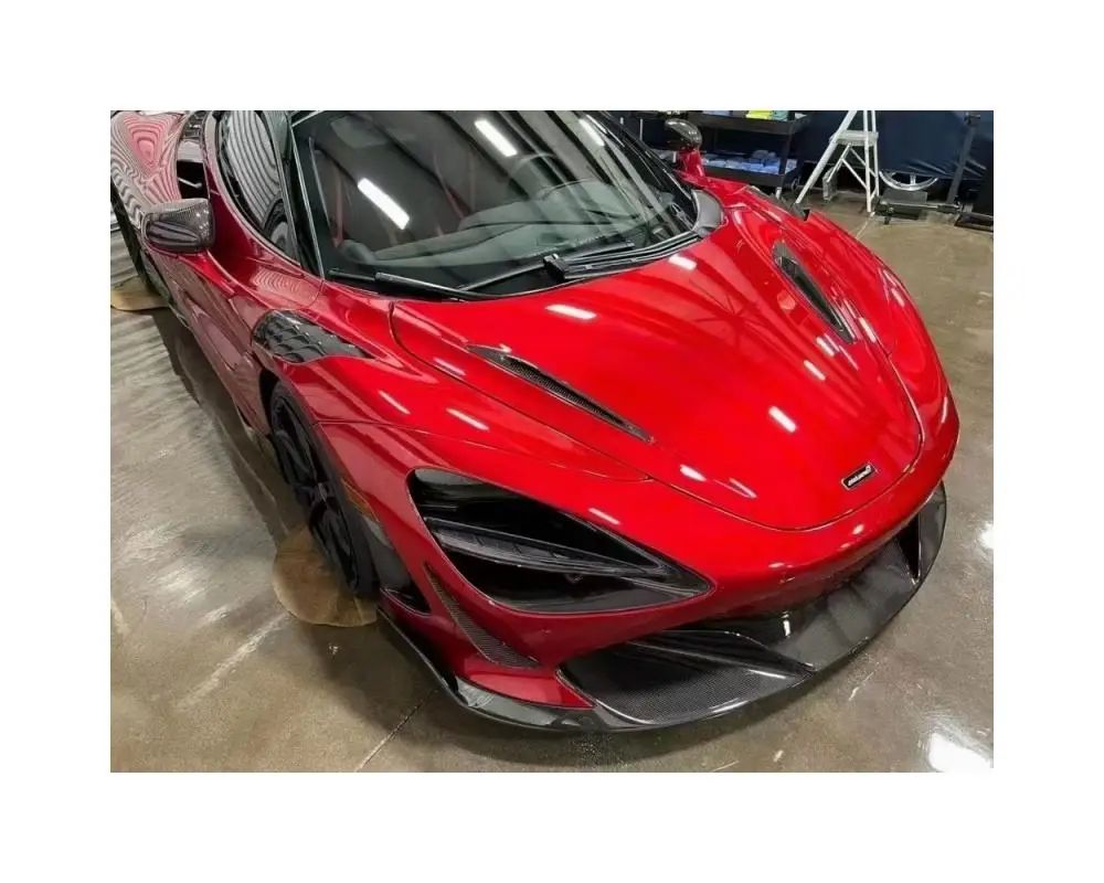 

Высококачественная передняя губа из сухого углеродного волокна в стиле RY для McLaren 720S, аксессуар для корпуса