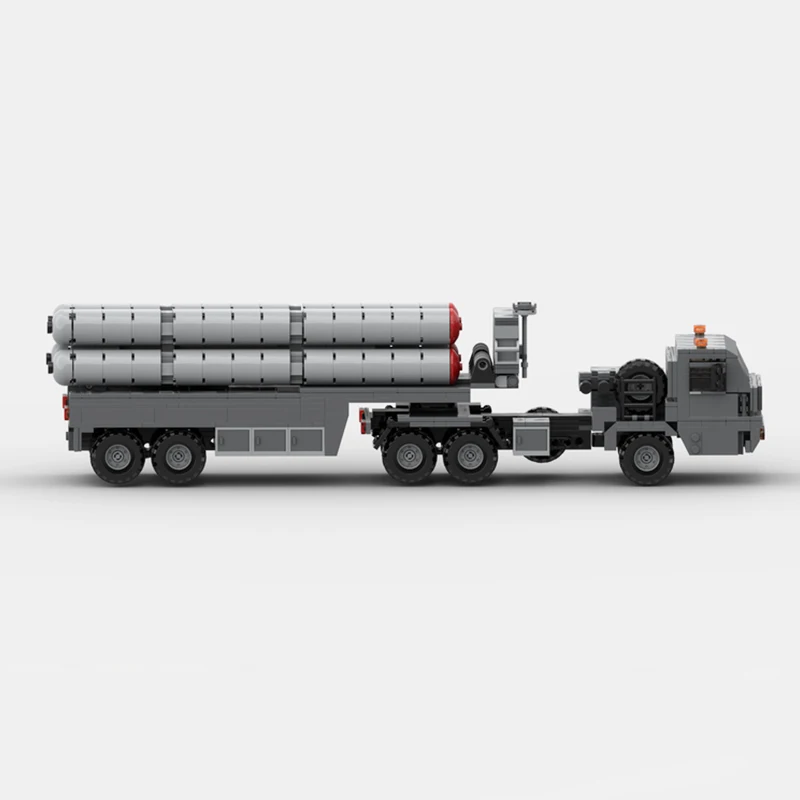 MOC Building Blocks S-400 Missile Trucks Trailer Military Engineering Vehicle Technology Bricks Toys Assembly Gifts Sets For Kid