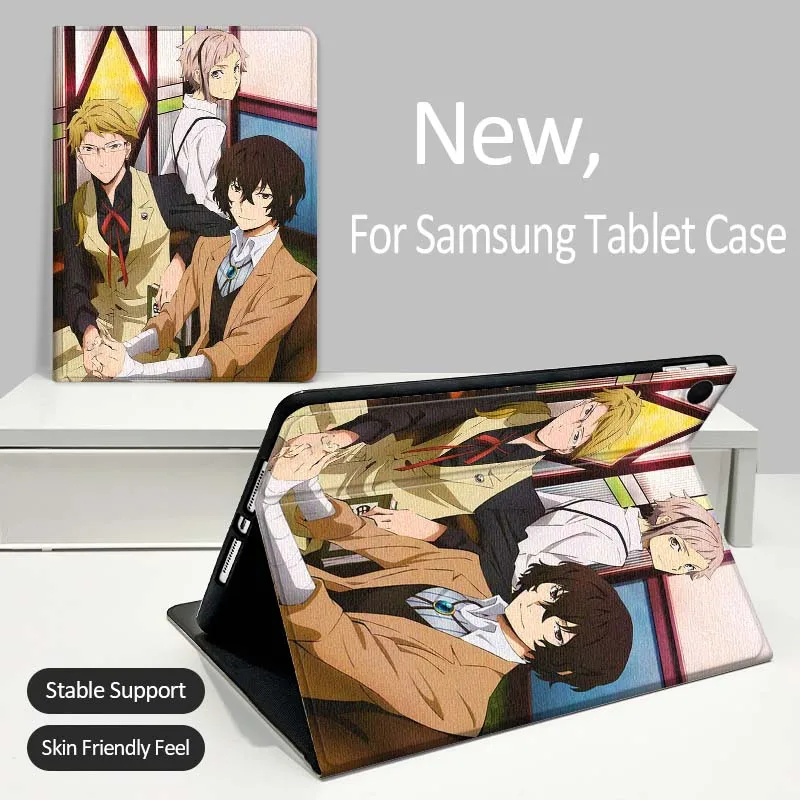 

Чехол для планшета B-Bungos S-Strays D-Dogs для Samsung Galaxy Tab A A7 A8 A9 A11 S6 S11 Lite Plus 10,1 10,4 10,5 дюймов