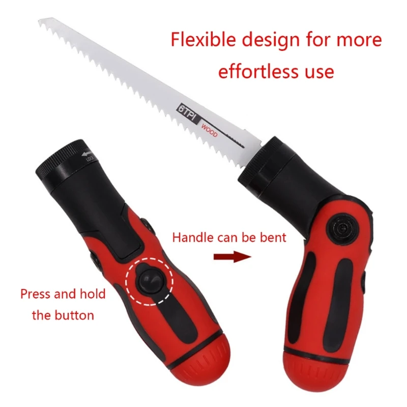 Reciprocating Handsaw Handle For Metal Wood PVC Tube Cutting Power Tool Wood Pruning Sawing Accessories