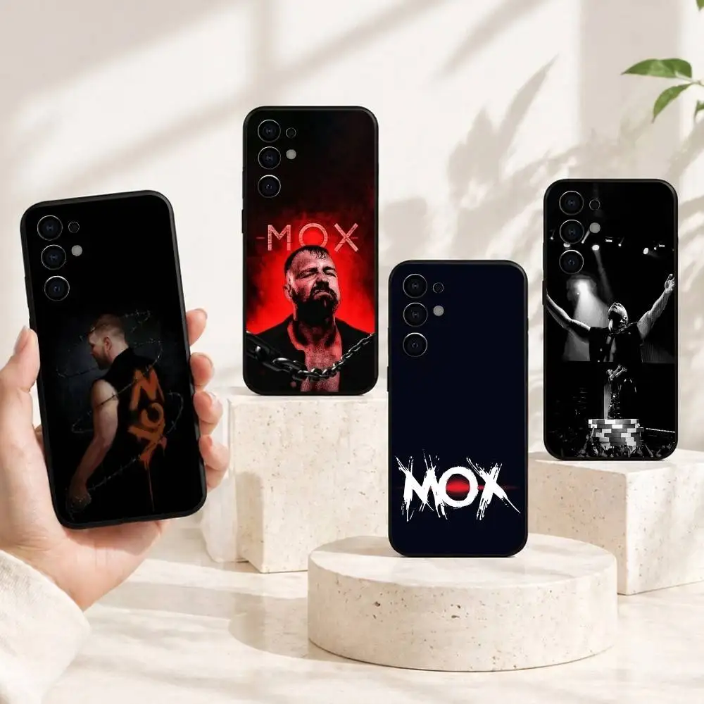 Professional wrestler J-Jon Moxley Phone Case For Samsung S25,S24,S21,S22,S23,S30,Ultra,S20,Plus,Fe,Lite,Note,10,Black Cover