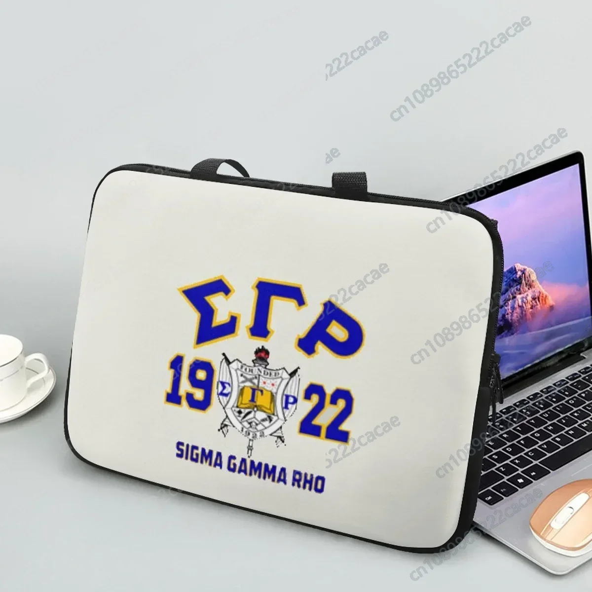 

1922 Sigma Gamma Rho Print Laptop Bag Case Cover With Handle Portable Zipper Adult Briefcase Computer Notebook PC Handbags 2023