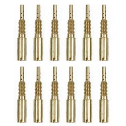 12pcs New Sub-injectors Jets Slow Jet 10 12.5 15 17.5 20 22.5 25 27.5 30 32.5 37.5 For Mikuni Carb VM28 /486