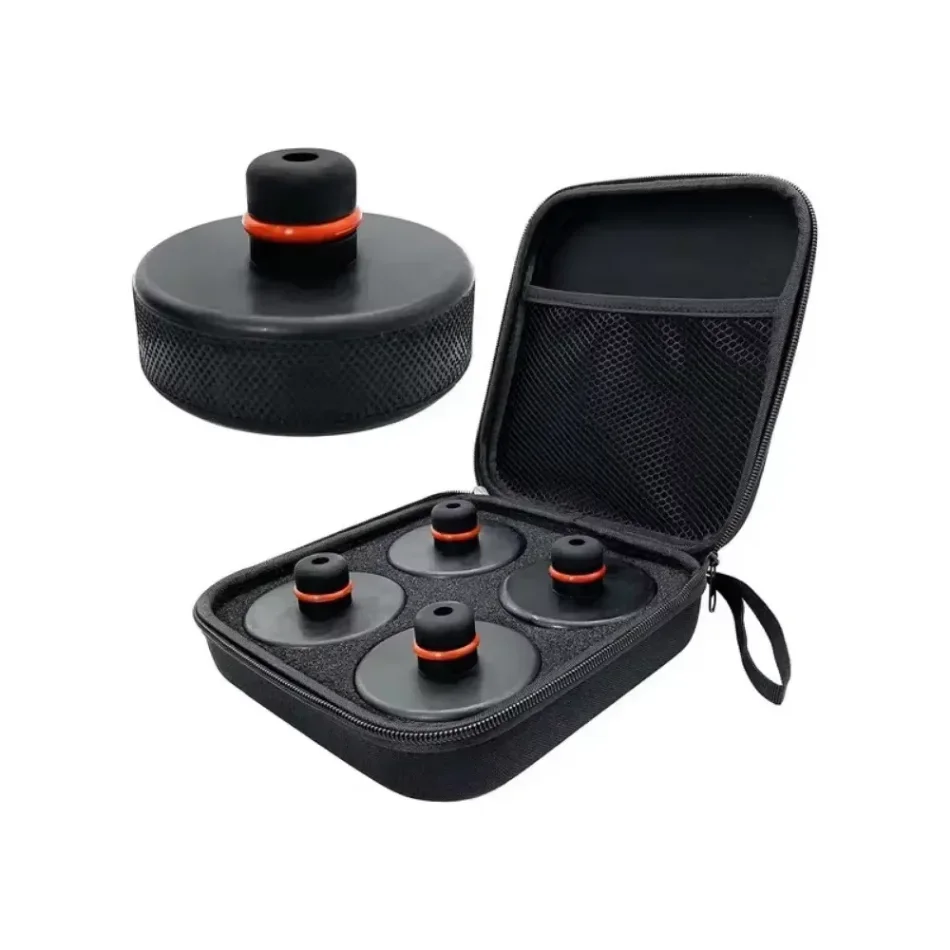 Tappetino per martinetto di sollevamento in gomma per auto per Tesla Model 3 YSX Tappetino di protezione per martinetto portatile Strumento antiscivolo Cuscino di sollevamento per veicolo per telaio