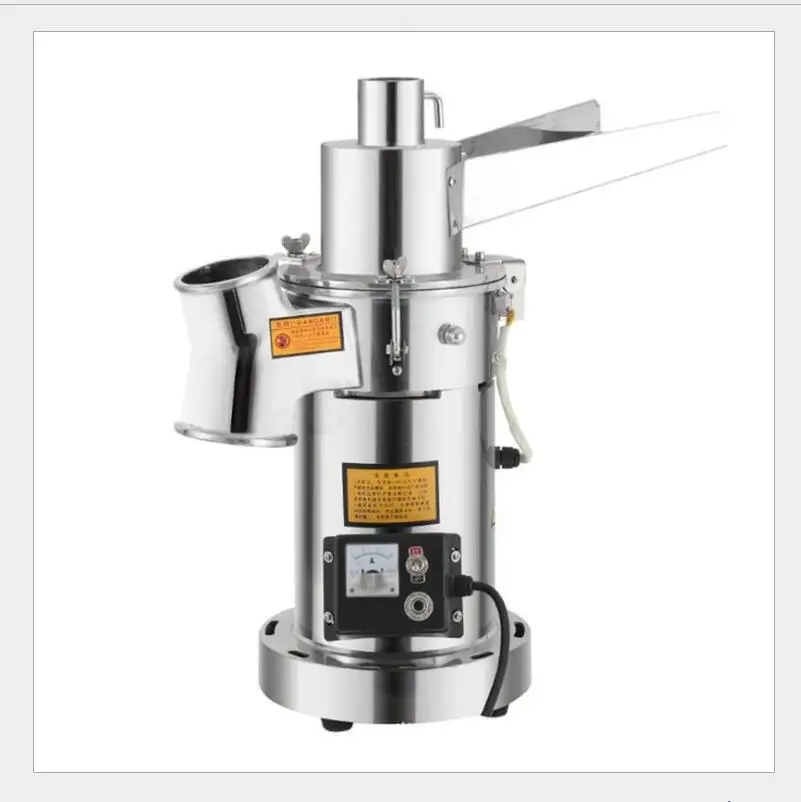 Automatic Electric Big Power 2000W Herb Grinder Herb Mill Machine Grain Spices Mill Medicine Dry Food Flour Mill