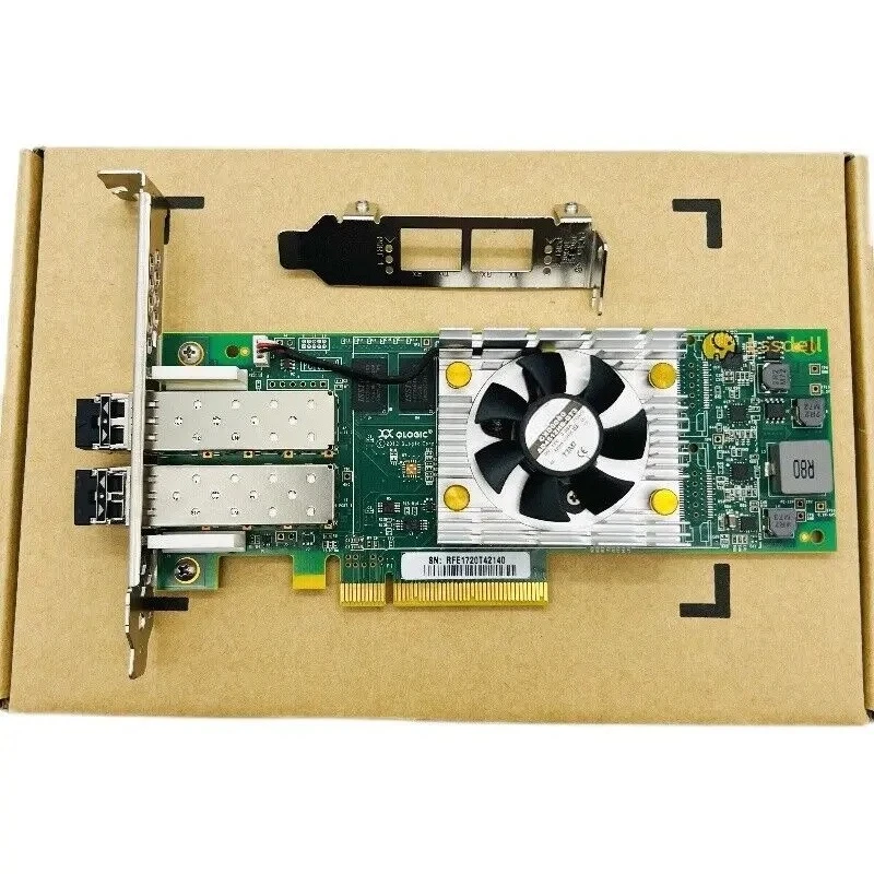 

For HP QW972A 699765-001 SN1000Q QLE2662-16Gb Dual Port Fiber Card