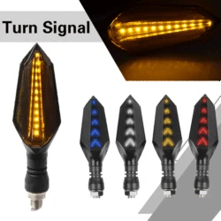 2PCS For Honda CB900F Hornet 900 CB919 CBF1000/A CBF 125 500 600 Motorcycle Turn Signal Signals Universal LED IP68 Taillight
