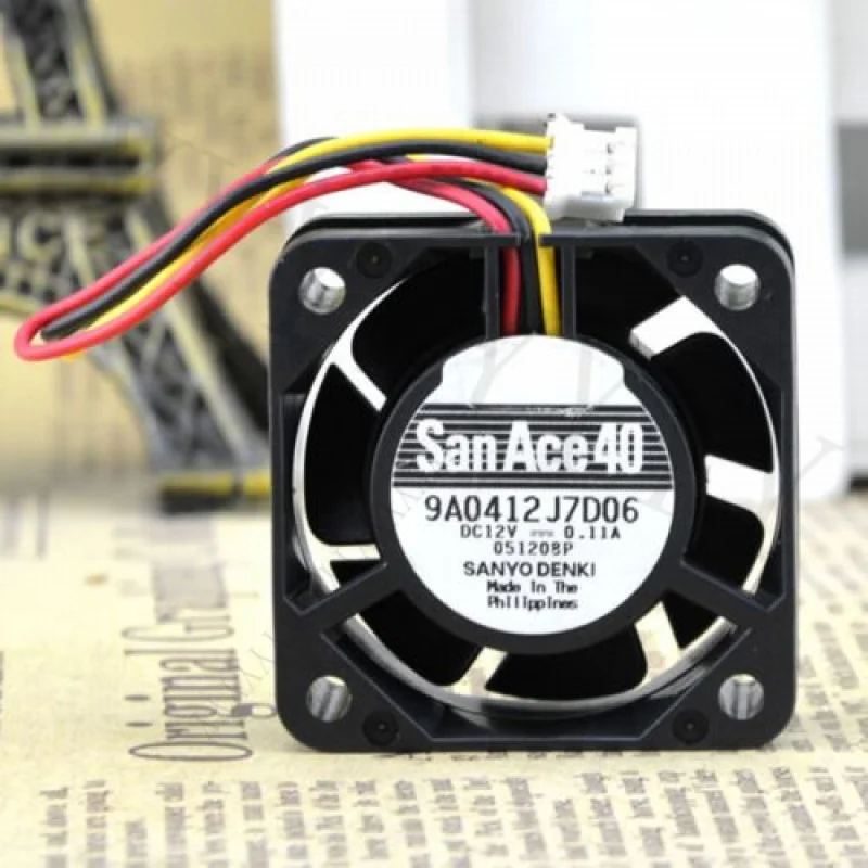 

q+1PC New 9A0412J7D06 For SANYO Fan 12V 0.11A