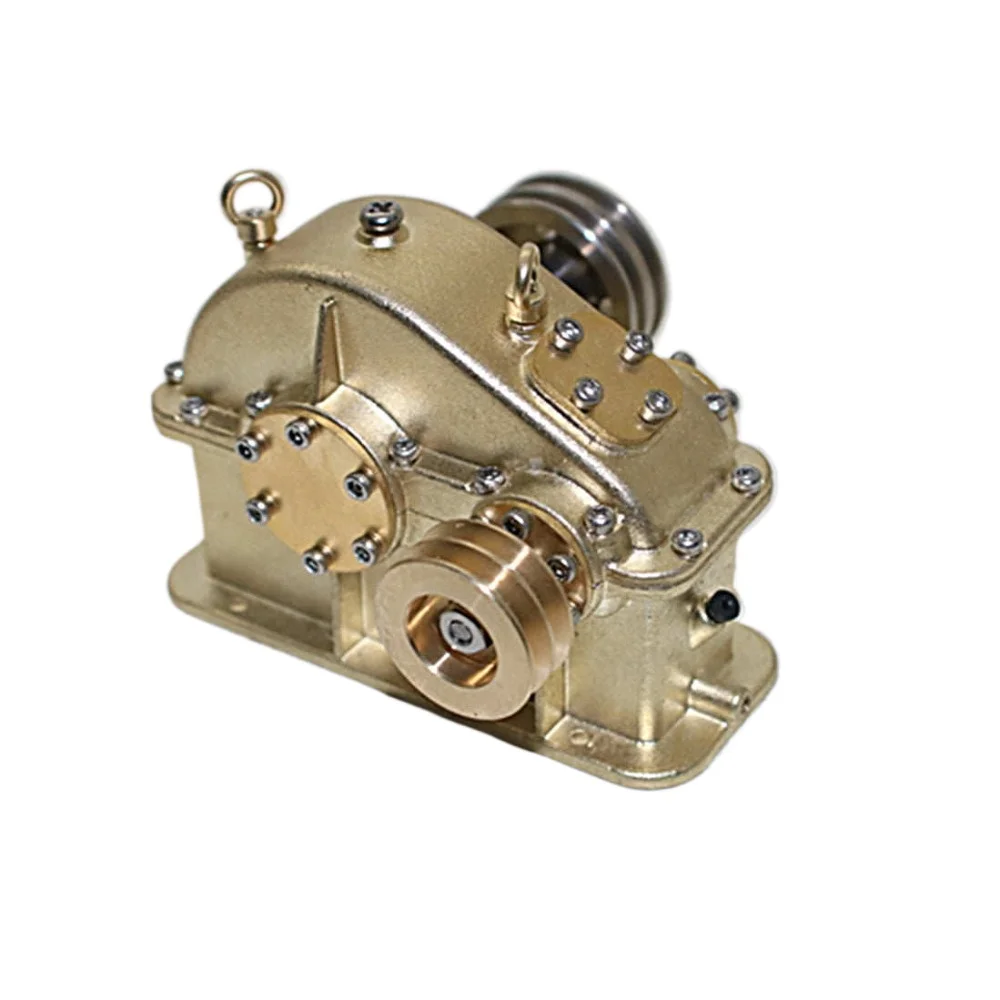 Model Engine Accessories Dual Pulley Reducer Deceleration Module Gearbox Miniature Toy Engine Model Accessories