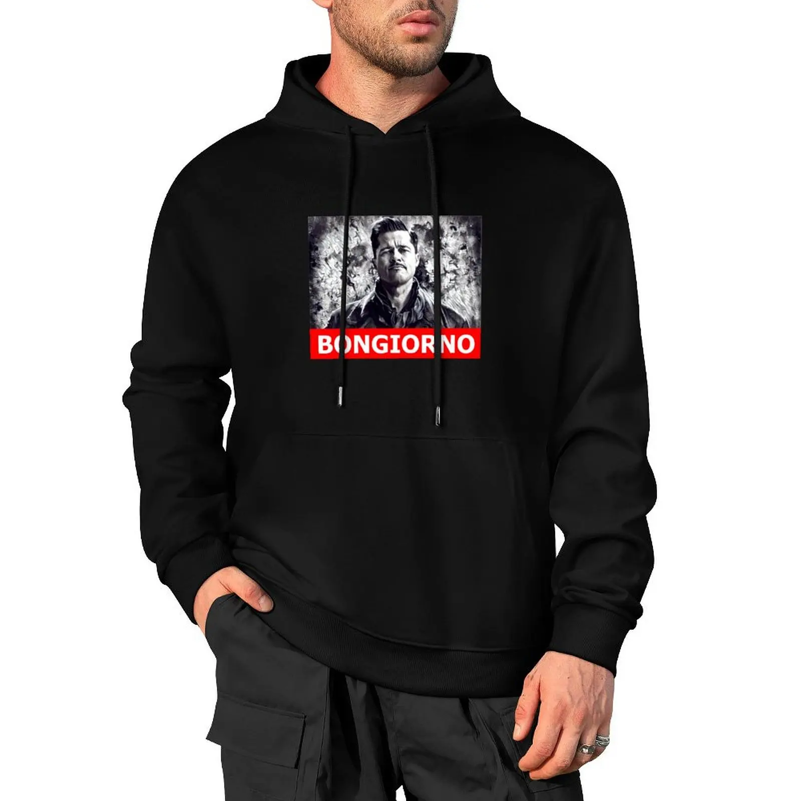 Inglorious Basterds Aldo Raine Pullover Hoodie hooded shirt men's sweat-shirt men's coat pullover hoodies