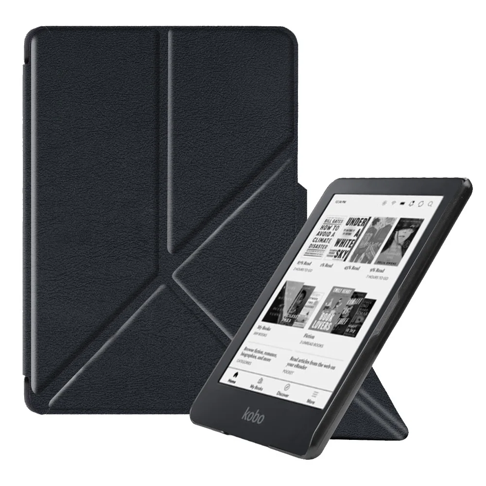 Stand Case for Kobo Clara BW (2024 Release,Model N365) - Lightweight Leather Sleepcover for BW N365 With Auto Sleep/Wake Cover