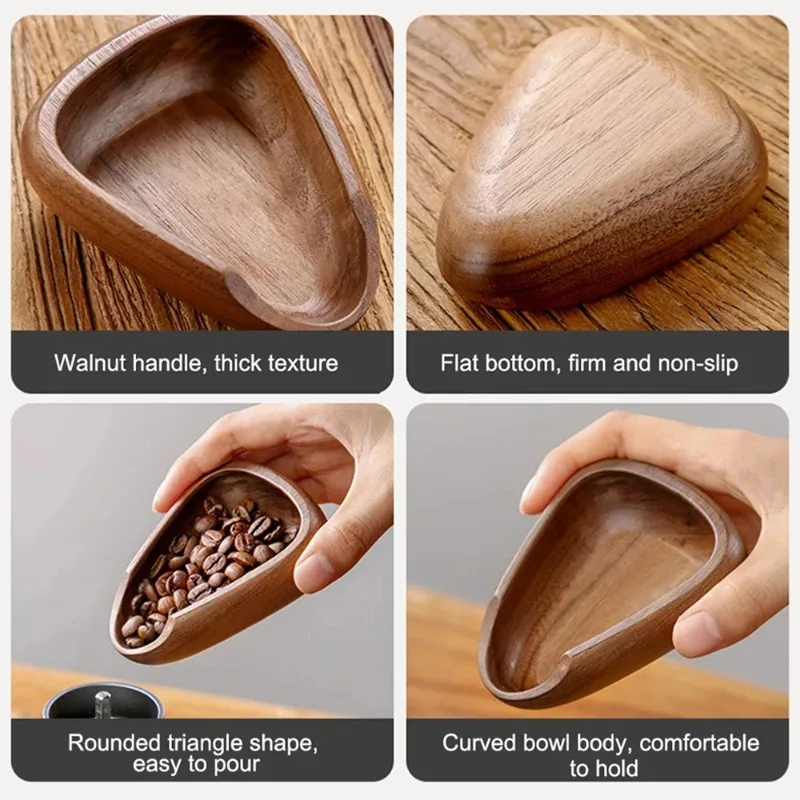 

Coffee Bean Dosing Cup Tray Barista Set Portable Grinding Mill Powder Anti Fly and Static Electricity Espresso Grinder Tool