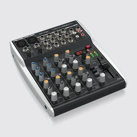 BEHRINGER 1002SFX Premium 10-Input 2-Bus Mixer Professional Premium,ltra-low noise,high headroom analog mixer