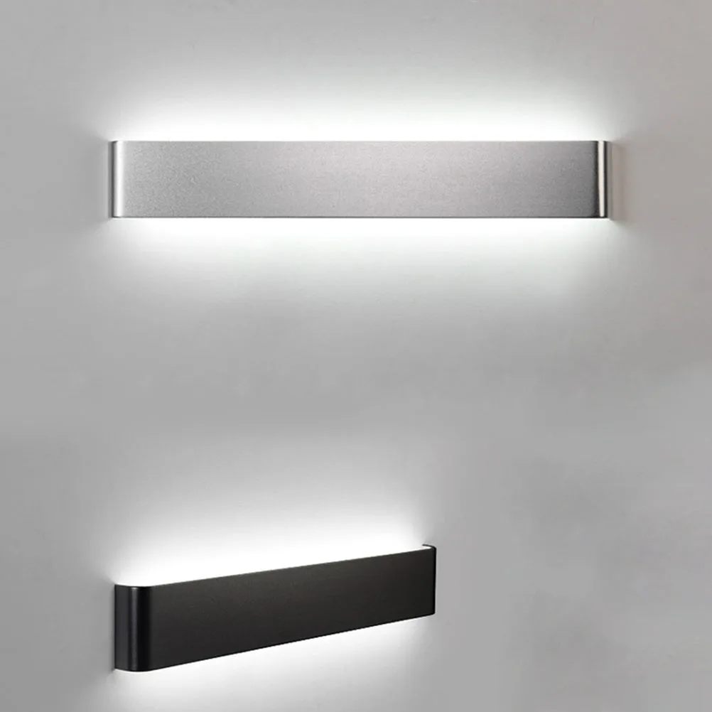 

LED Wall CM Eye Protection Energy Saving Wall Light Stick-On Light Hotel Home Bathroom Mount Black