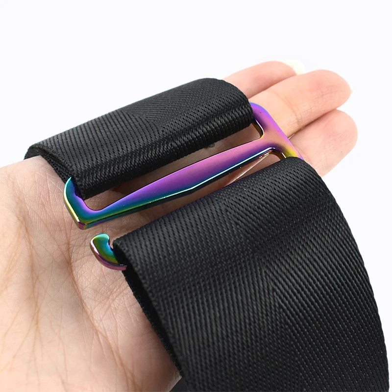 

10/30Pcs 20-50mm Metal Buckles G Hook Bag Strap Adjust Replace Buckle Pet Collar Tri-Glide Slider Clasp Accessories for Handbags