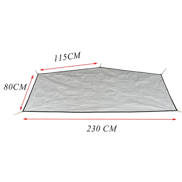 125 Grams Full Size 230CM Long New arrival Tyvek Footprint Of Lanshan 1 Plus  / Lanshan 1 Pro Groundsheet - AliExpress