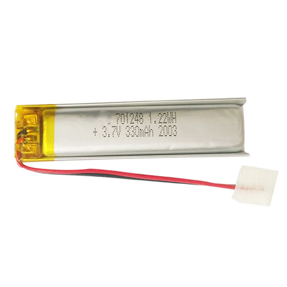 Rechargeable 3.7V 330Mah 701248 Lithium Polymer Ion Battery For SMART WATCH CHARGING TREASURE POWER MOBILE POWER TABLET MP3