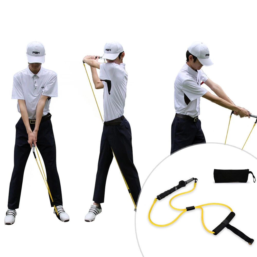 Fascia di resistenza per swing da golf, allenatore di swing stabile, correttore di postura del movimento e fitness, fascia per riscaldamento,