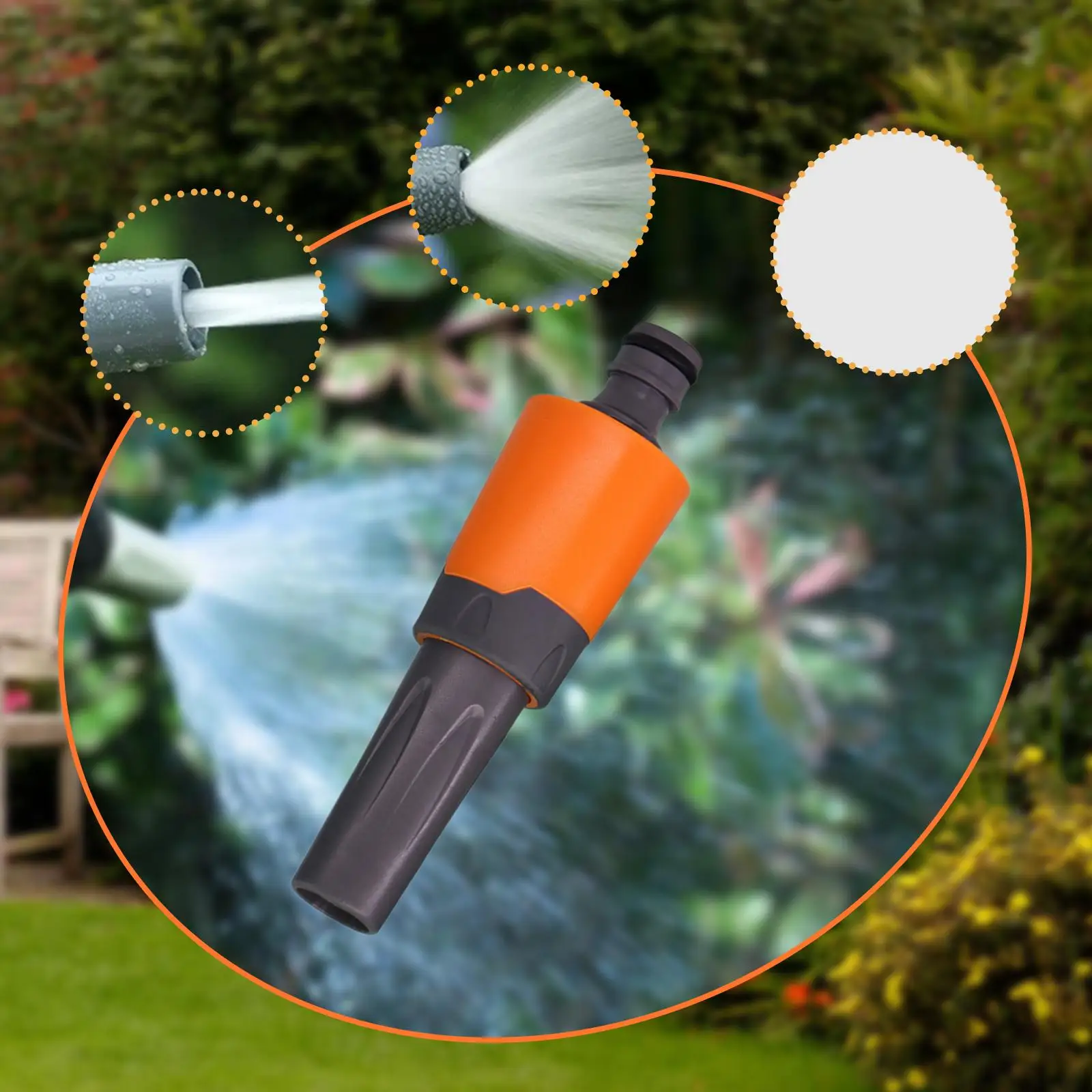 

High Pressure Sprayer Nozzle Coupler Garden Hose Sprayer for Garden Watering