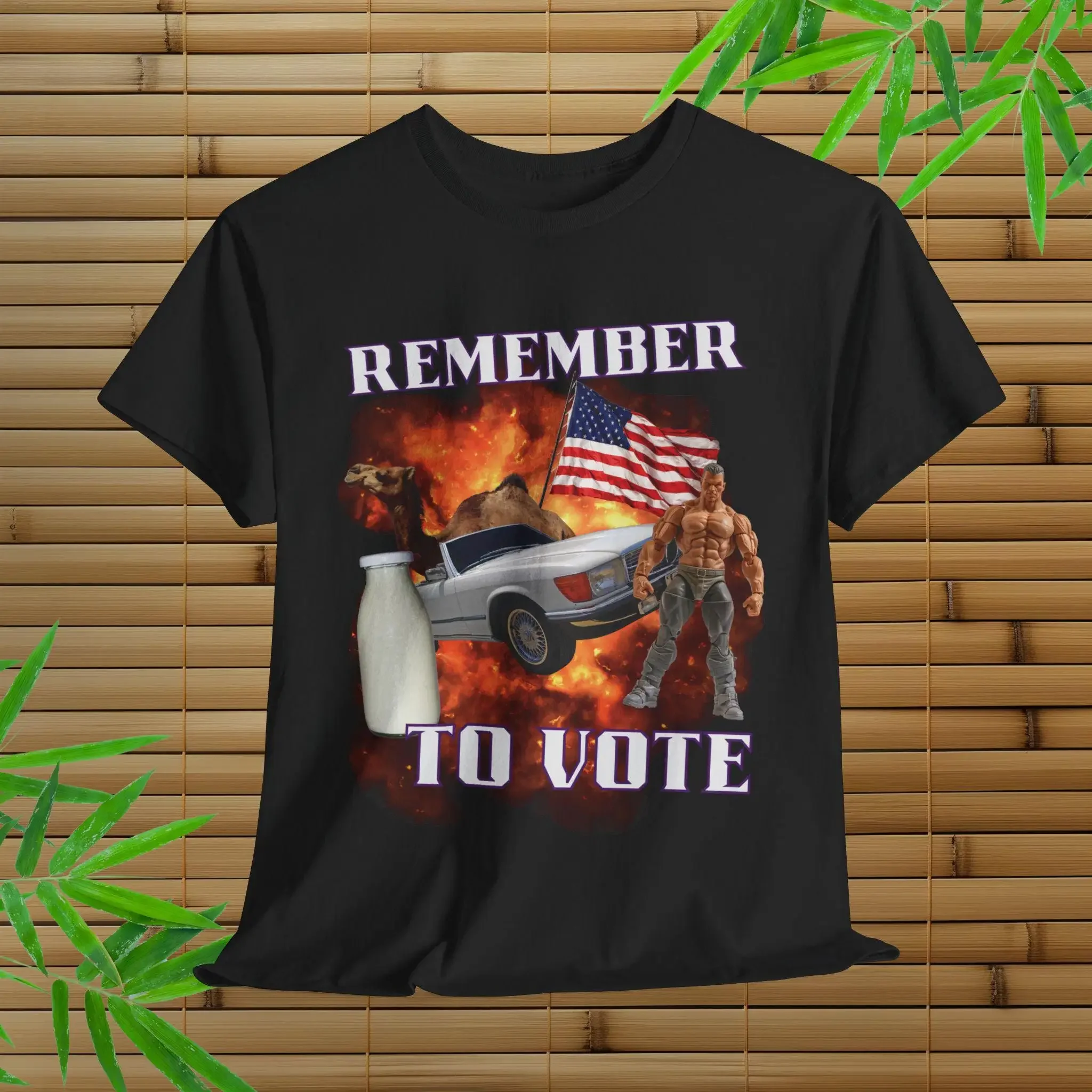 Remember to Vote T Shirt Unhinged Voting Politics Oddly Specific GifT