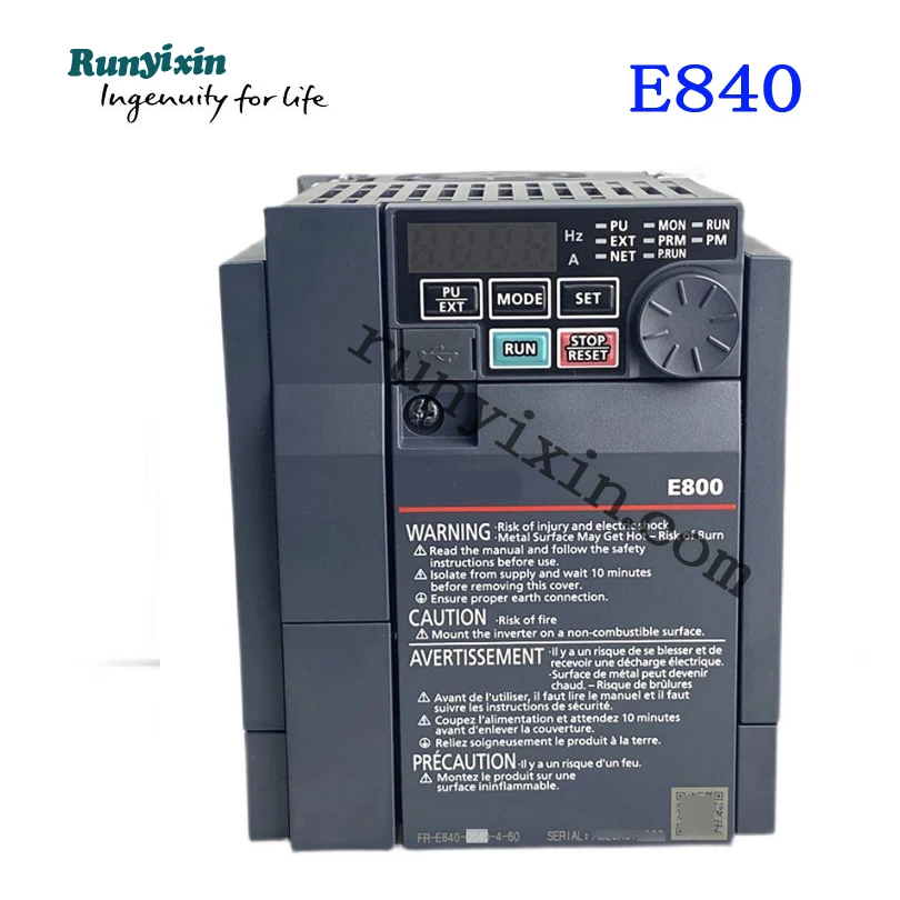 

ФР E840 серия FR-E840-0230-4-60(11 кВт) FR-E840-0300-4-60 Новый преобразователь частоты