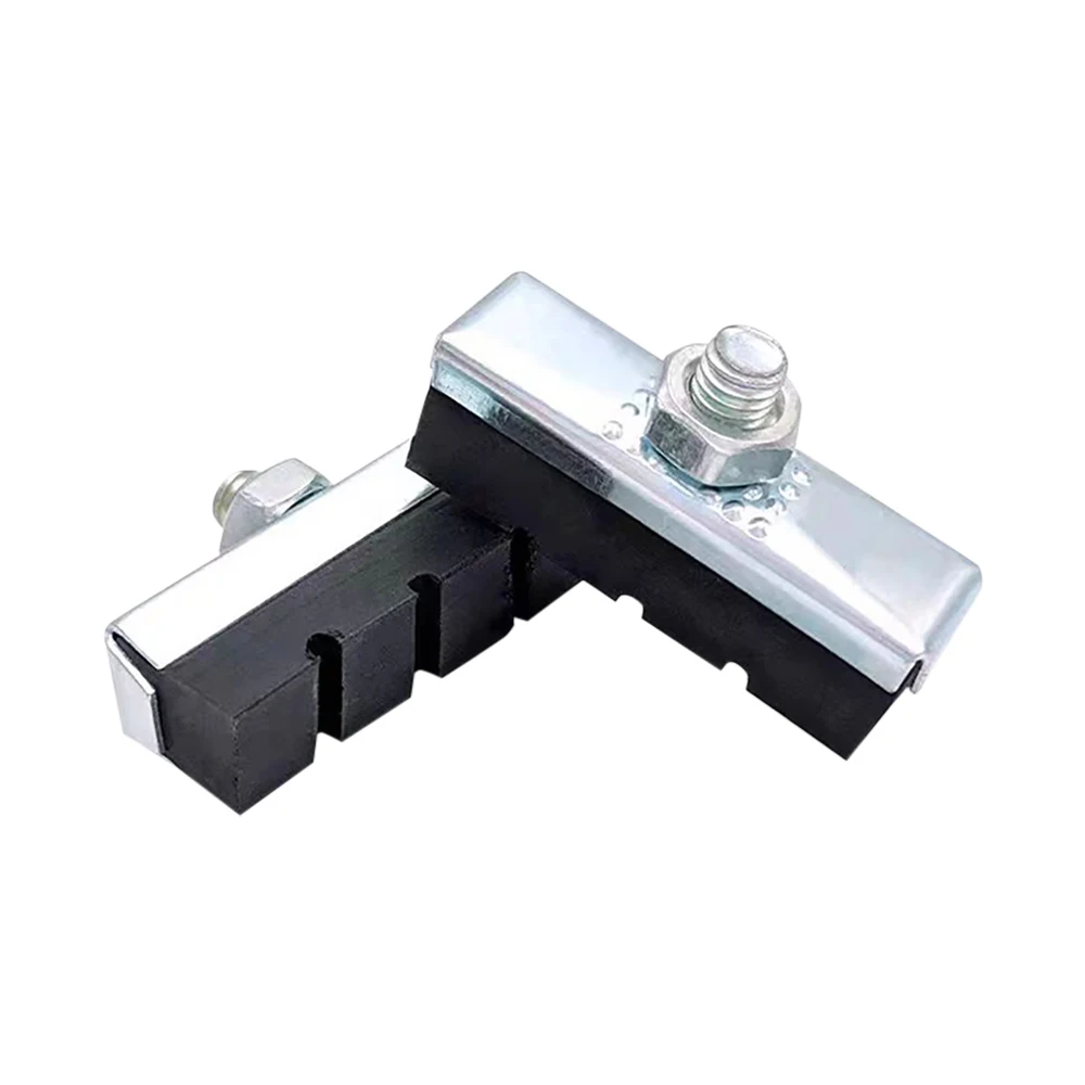 

Велосипедные V-тормозные колодки, резиновые туфли, черные блоки, прочные защитные детали для езды на велосипеде, MTB, дорожные винтажные классические аксессуары для велосипеда