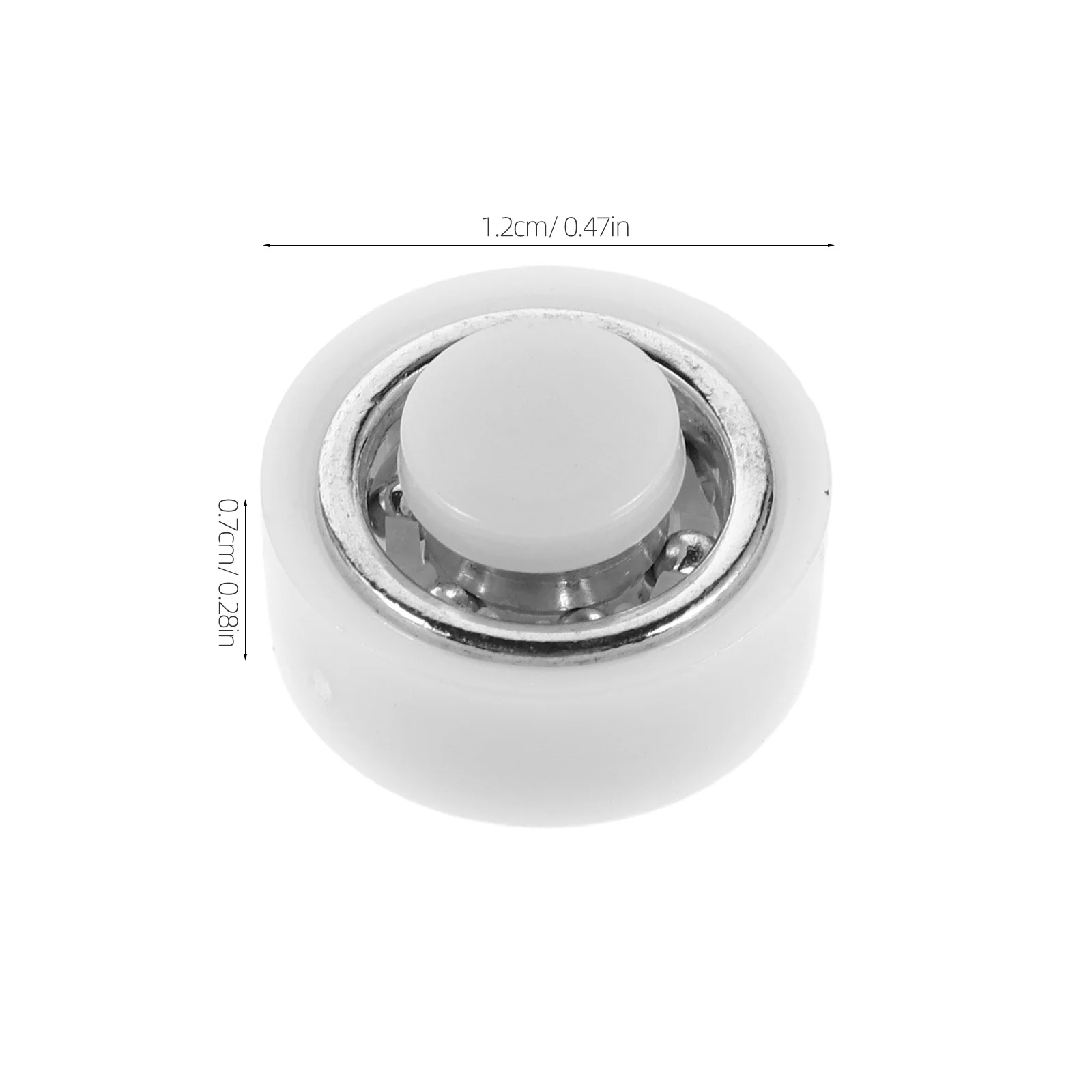 50 個回転ベアリングヘアピンミニボールベアリング Diy 風車クラフトスイベルベースシャフトベアリング回転クリエイティブ用