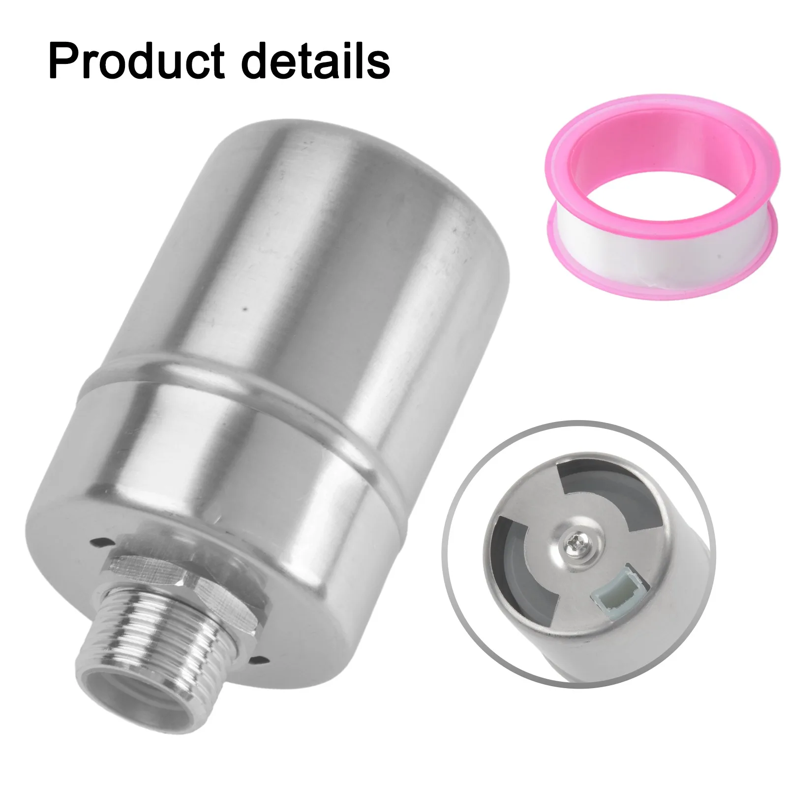 For Water Towers For Kitchen Faucets Stainless Steel Valve Automatic Tank Valve Home Water Systems Automatic Float Ball Valve