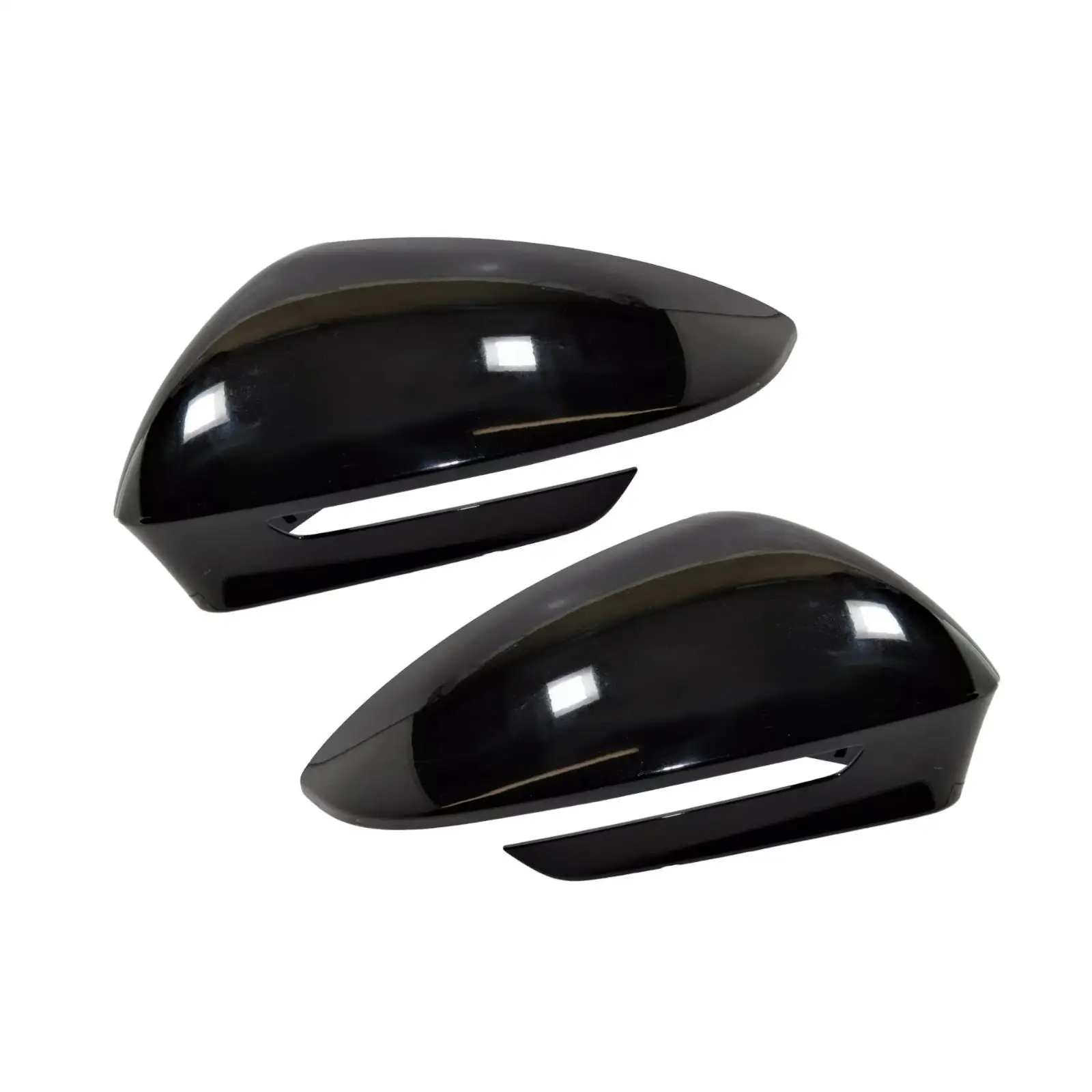 2x Door Mirror Cover Caps Repair Driver Passenger Side Spare Part 11B857537 for Skoda Enyaq IV Electric Motor 5az 2021-2024