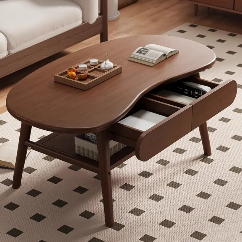 

Antique Writing Side Table Italian Standing Drawers Transform Coffee Table Organizer Designer Kaffee Tische Patio Furniture