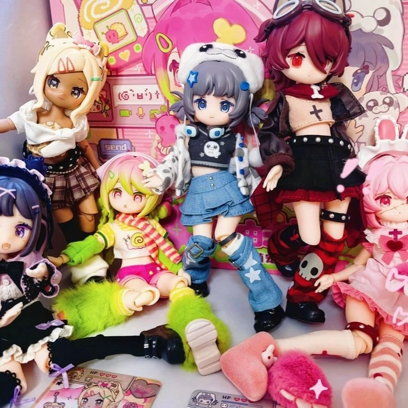 

Кукла BJD 20 см, электронная, в виде персонажа, серия «Милый питомец», ручная работа, изысканные украшения, подарок, коллекционная, в закрытой упаковке (бластер)