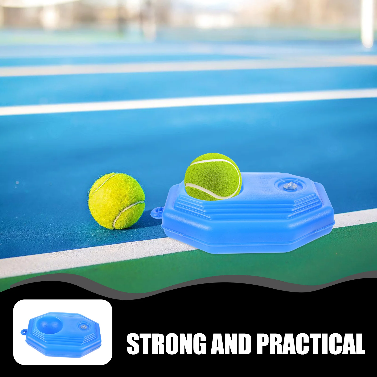 

Tennis Training Base Stable Stand for Self Practice Tennis Trainer Equipment Indoor Sports Training Tool Reflex Coordination