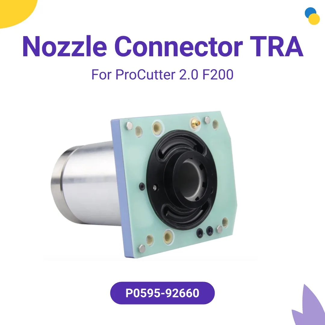 Преcitec ProCutter 2,0 лазерный разъем сопла, емкостный датчик TRA OEM P0595-92660 для режущей головки SE ProCutter 2,0 F200