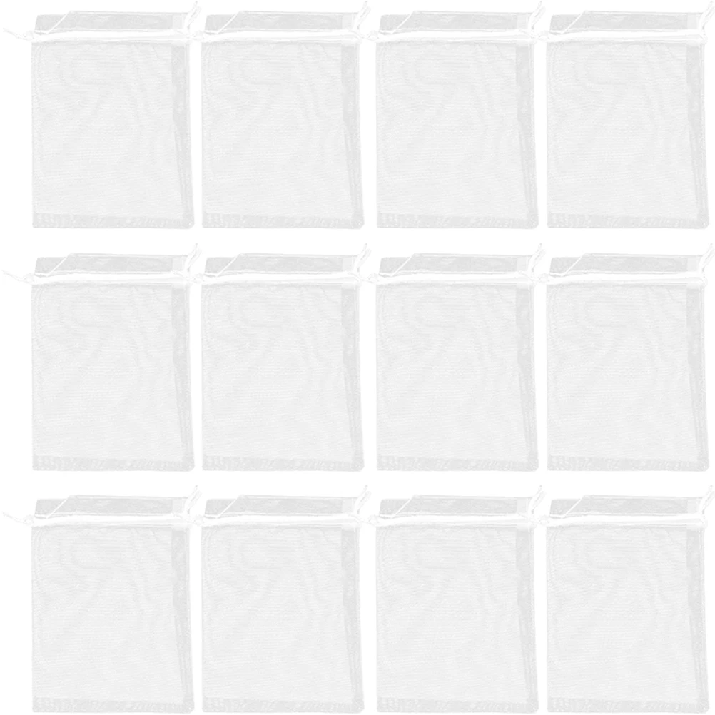 

100 Pcs Jewelry Storage Bag Gift Small Drawstring Bags Wedding Favors Organza for Mesh Mini Jewellery