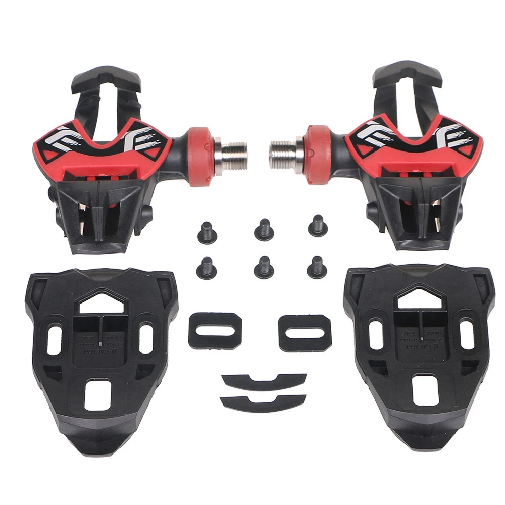 Road Bike Lock Pedals Ultralight Carbon Titanium Bicycle Platform Pedals Bicycle Parts