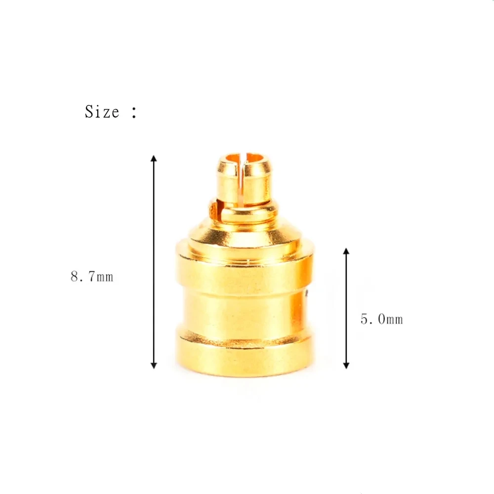 Pair Earphone Jack Adpter MMCX 2Pin 0.78 flat to 2Pin 0.78 Groove Earphone Protector MMCX TO N5005 IE300 IE600 IE900