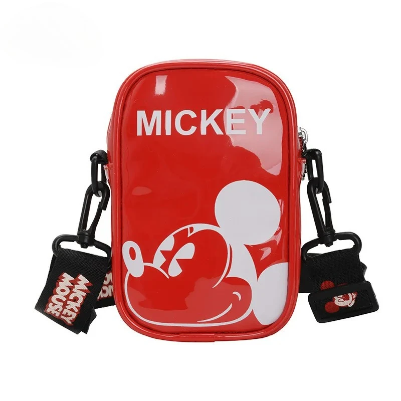 

Disney Mickey Mouse Children's Bag Glitter Crossbody Shoulder Bag for Boys and Girls Cute Cartoon Printed Baby Coin Purse