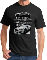 2016 20 Shelby Gt350 Mustang Grey Car Full Color Design T Shirt