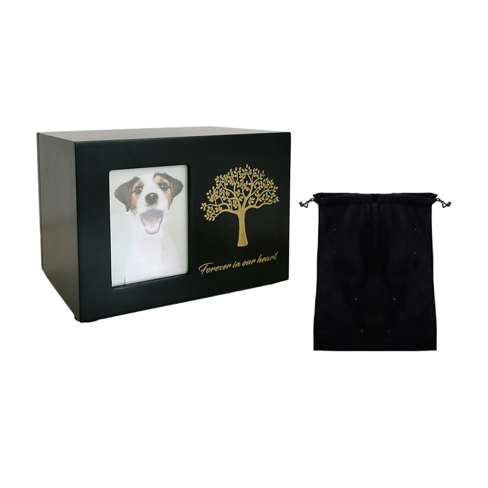 Pet Cremation Urn Commemorative Funeral Supplies Souvenir Gifts Wood Memorial Box Cat Ashes Keepsake Box Pet Memorial Urns