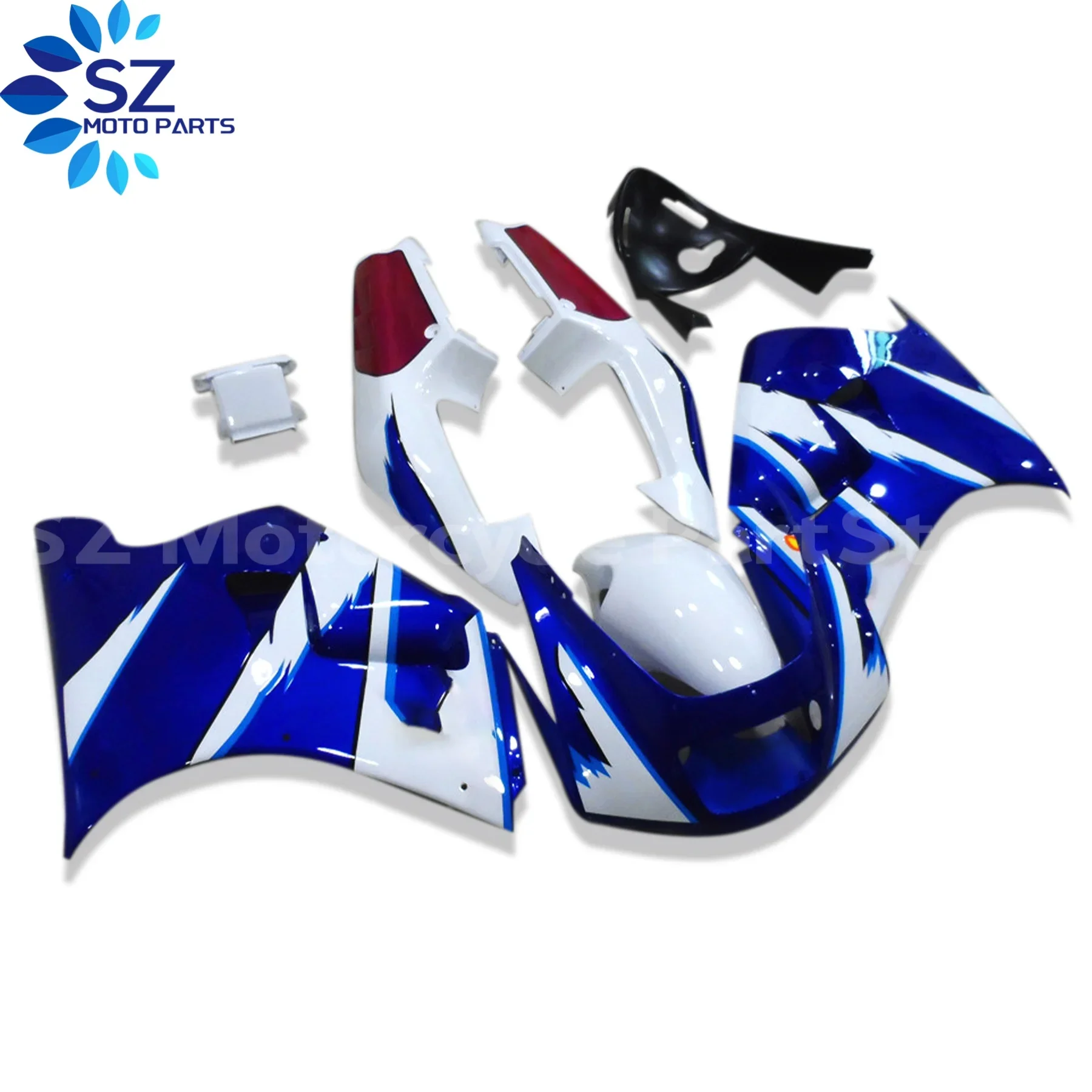 

Body For SUZUKI SAPC RGVT250 RGV250 VJ22 90 91 92 VJ 22 RGV-250 Yellow blue RGVT RGV 250 CC 1993 1994 1995 1996 Fairing
