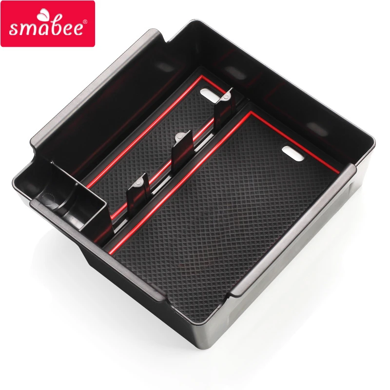for Renault Koleos ii Samsung QM6 2017 2018 Armrest Box Storage Stowing Tidying Car Organizer Accessories Car Styling 2019