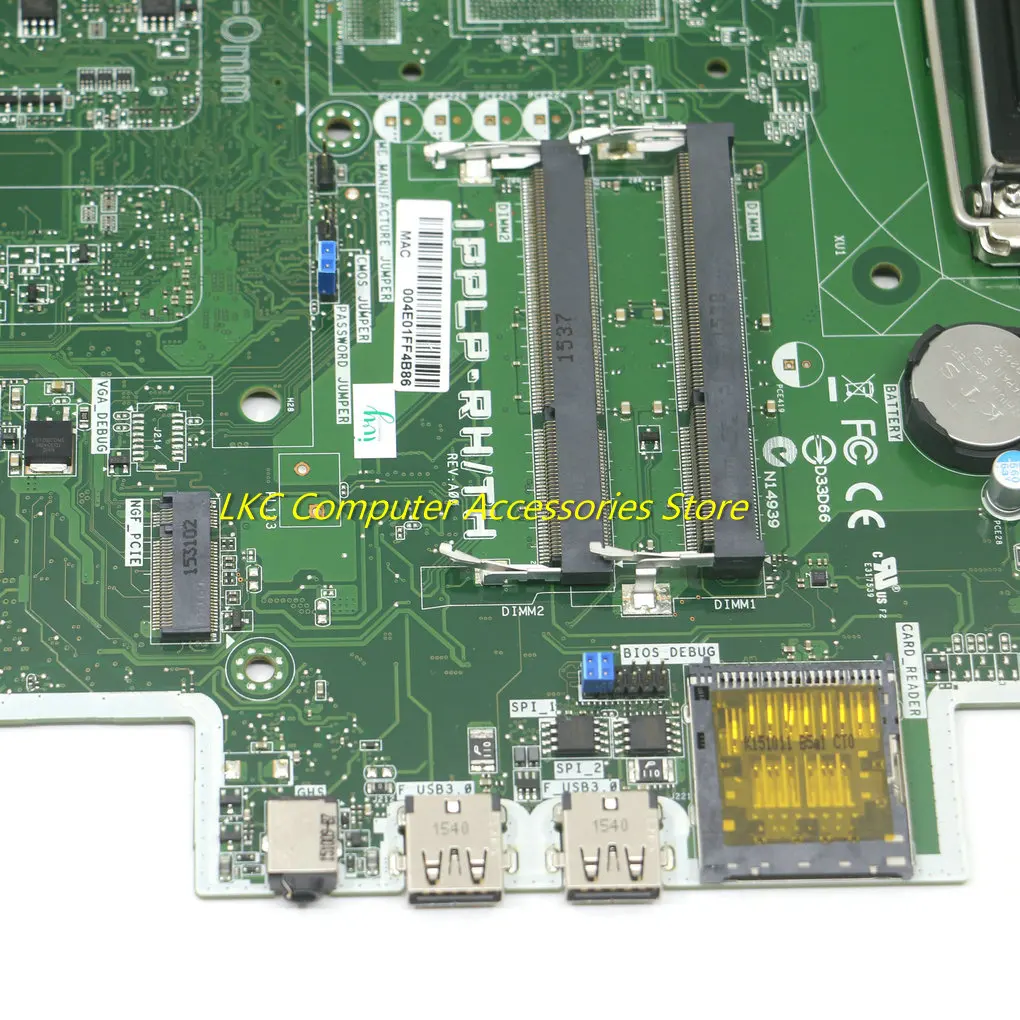 Imagem -04 - Placa-mãe Tudo-em-um para Dell Optiplex 9030 Ipplp-rh th 4ry2n 04ry2n Cn04ry2n Lga1150 Ddr3 Mainboard 100 Testado Novo