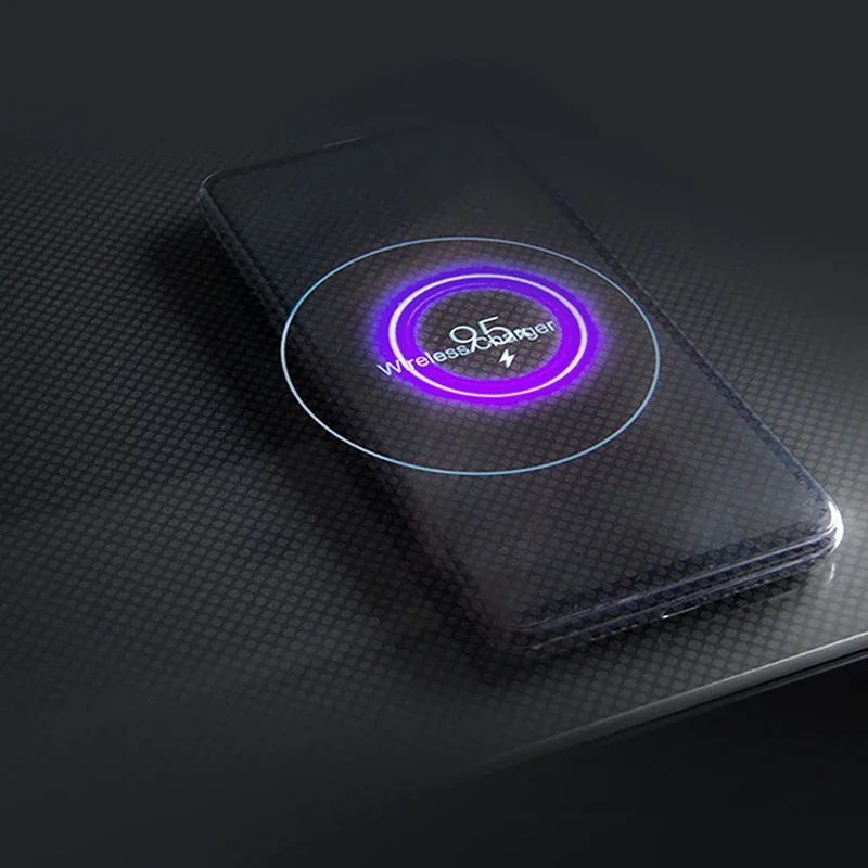

A Smart Refrigerator Smart Coffee Table Bedside Table with LED Lights and Wireless Charging for Bedroom Furniture