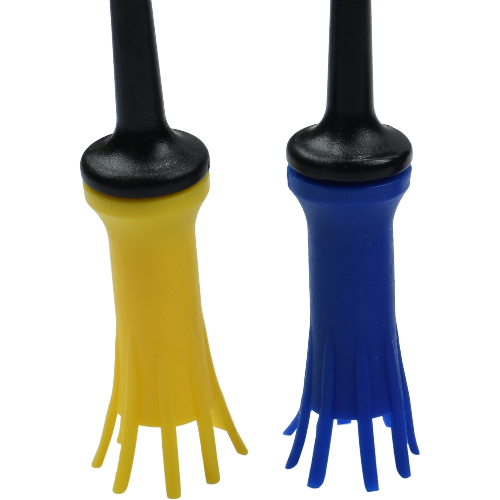 1/5 Pcs Golf Tees Golf Ball Holder Rubber Plastic Multi Color Elastic Reset Low Resistance 86-96mm Golf Sports Accessories